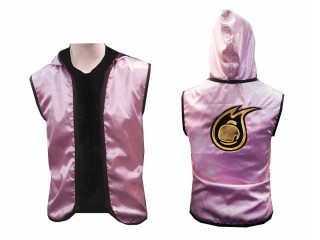 Kanong Sweats à capuche Muay Thai pour femmes : Rose