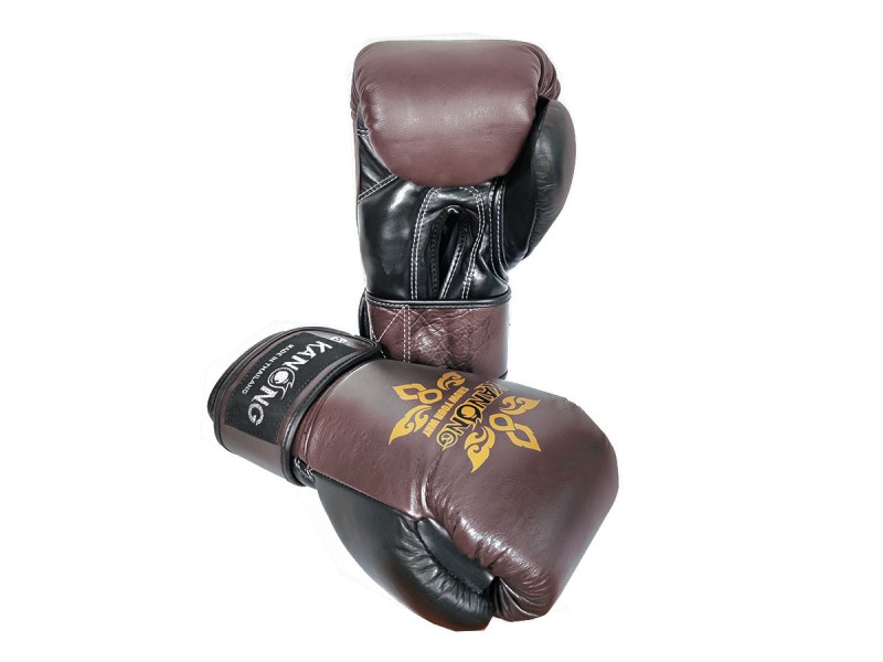 Gants de boxe en cuir 