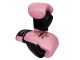 Gants de boxe en cuir véritable Kanong : Rose/Noir