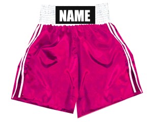 Short de Boxe Personnalisé : KNBSH-026-fraise