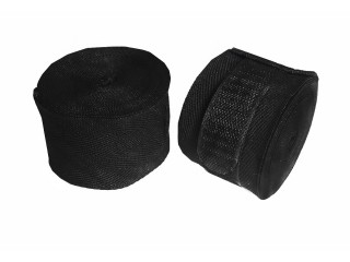 Bandage élastiques de Boxe Thai KANONG : Noir