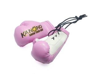 Suspendu petits gants de boxe KANONG : Rose clair