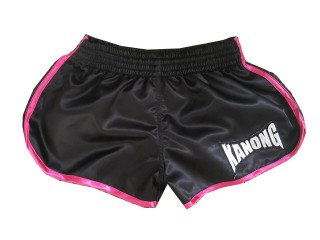 Short Muay Thai Enfants Kanong : KNSWO-402-Noir