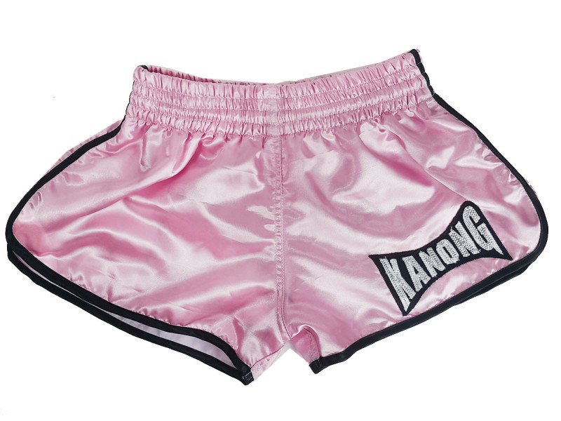 Shorts Boxe Anglaise Personnalisé : KNBSH-027-Rose