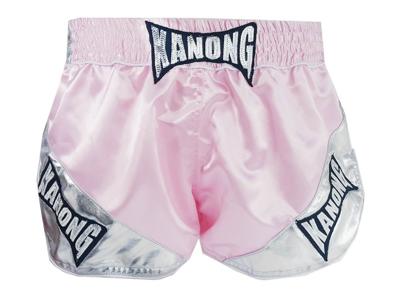 Shorts Boxe Anglaise Personnalisé : KNBSH-027-Rose