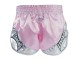 Short de Boxe Femme Kanongs : KNSRTO-201-Rose-Argent