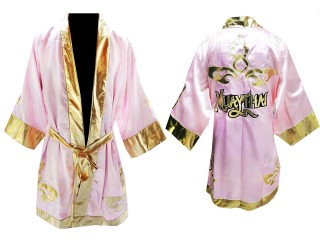 KANONG Peignoir de Boxe Femme Personnalise : Rose Lai Thai