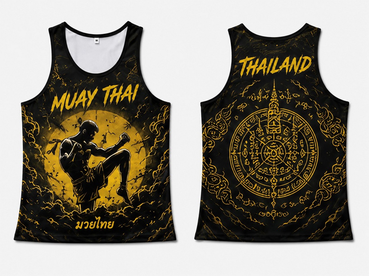 custom muay thai vest 13