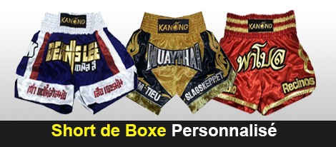 Short de Boxe Personnalisé