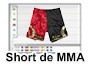 short de MMA