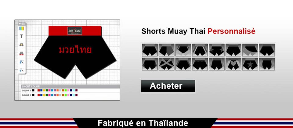 Lumpinee Short Boxe Thai : LUM-049-Vert