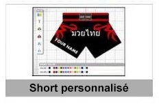 Short Muay Thai personnalisé